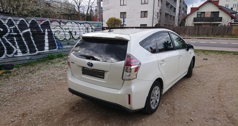 Toyota Prius+ cena 55000 przebieg: 306060, rok produkcji 2015 z Warszawa małe 56